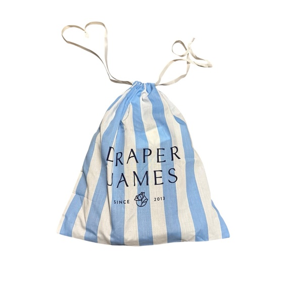 Draper James Leather Crossbody Purse Navy Blue Women's Handbag NWT Dustbag - Picture 3 of 6